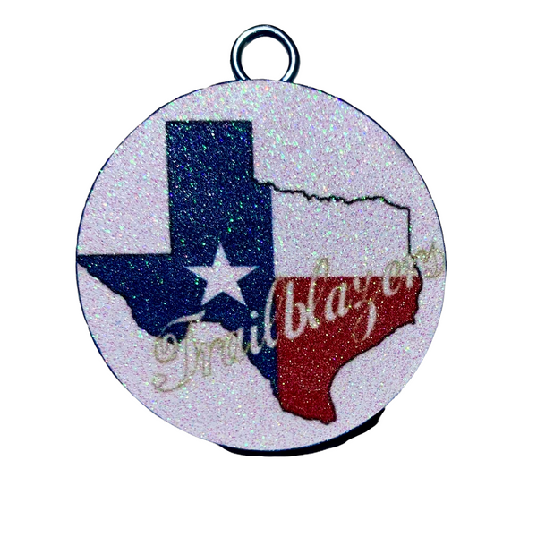 Cowboy Romance Round Vent Clip