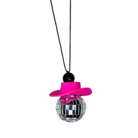 Car Charm Disco Cowgirl