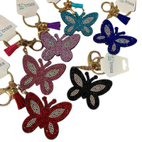 Keychain Butterfly Bling
